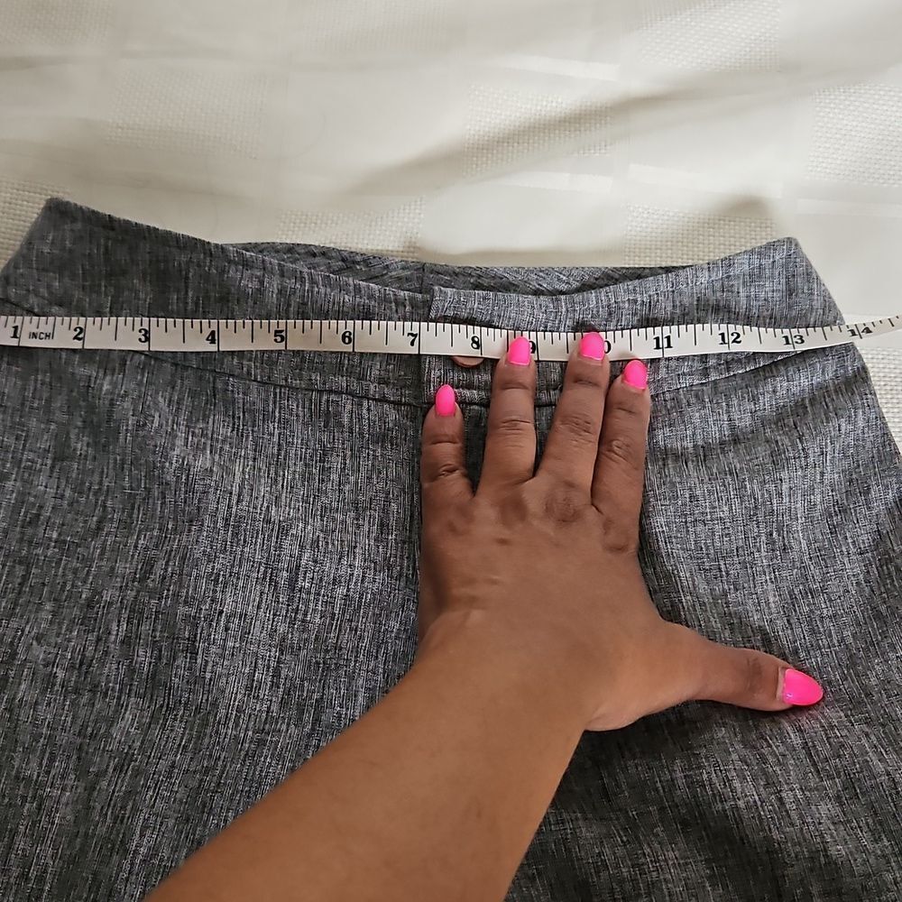 Gray Textured Pants - Picture 6 of 16